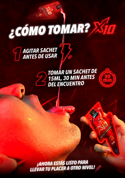 x10 Potencializador sexual